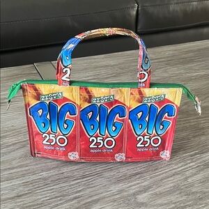 Vintage Y2K Tote Bag Made From Juice Boxes!